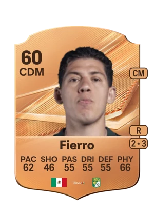 Fierro - 60 - Rare EA FC 27 card