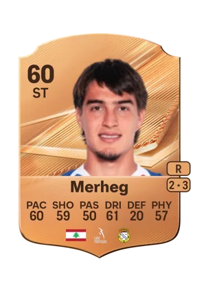 Merheg - 60 - Rare EA FC 27 card