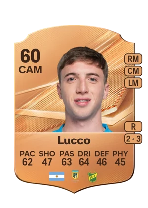 Lucco - 60 - Rare EA FC 27 card
