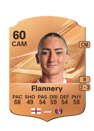Flannery - 60 - Rare EA FC 27 card