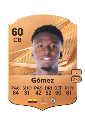 Gómez - 60 - Rare EA FC 27 card