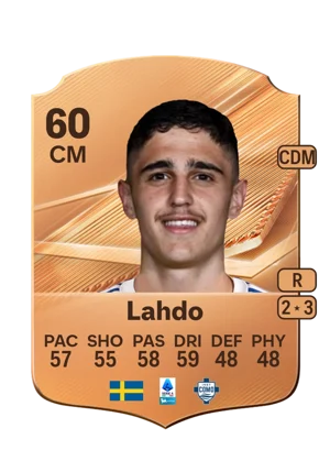 Lahdo - 60 - Rare EA FC 27 card