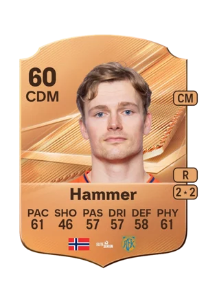 Hammer - 60 - Rare EA FC 27 card