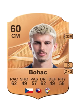 Bohac - 60 - Rare EA FC 27 card