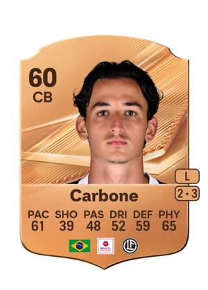 Carbone - 60 - Rare EA FC 27 card