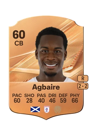 Agbaire - 60 - Rare EA FC 27 card