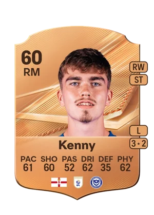 Kenny - 60 - Rare EA FC 27 card