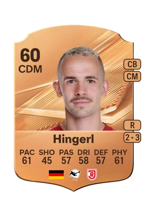 Hingerl - 60 - Rare EA FC 27 card