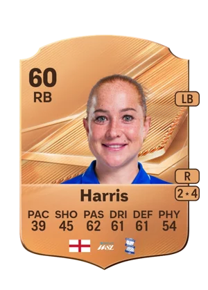 Harris - 60 - Rare EA FC 27 card