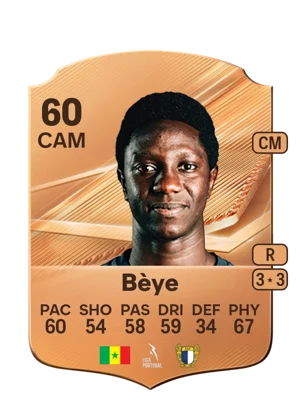 Bèye - 60 - Rare EA FC 27 card