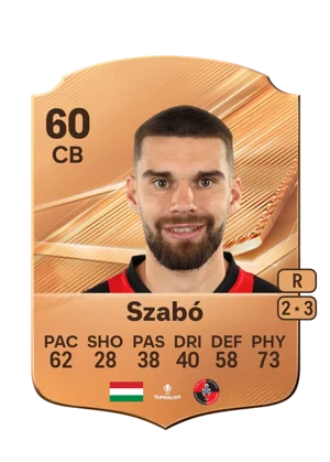 Szabó - 60 - Rare EA FC 27 card