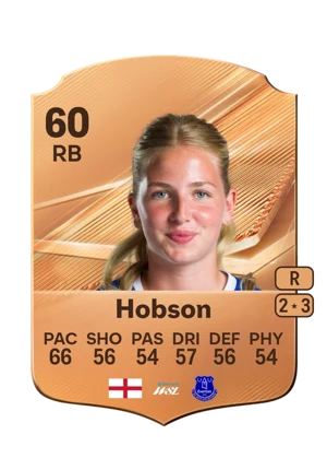 Hobson - 60 - Rare EA FC 27 card