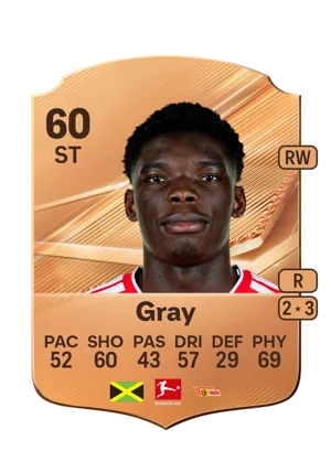 Gray - 60 - Rare EA FC 27 card