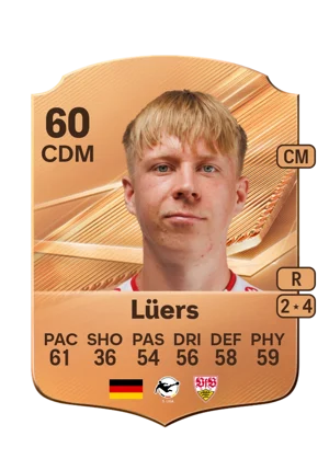 Lüers - 60 - Rare EA FC 27 card