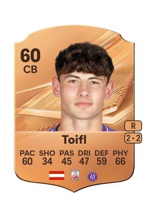 Toifl - 60 - Rare EA FC 27 card