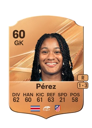 Pérez - 60 - Rare EA FC 27 card