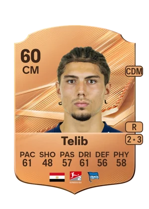 Telib - 60 - Rare EA FC 27 card