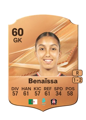 Benaïssa - 60 - Rare EA FC 27 card
