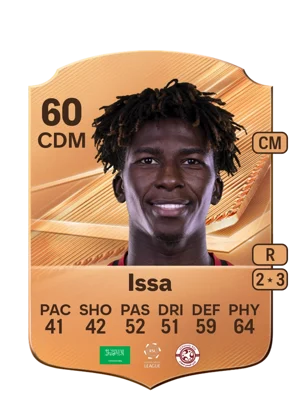 Issa - 60 - Rare EA FC 27 card