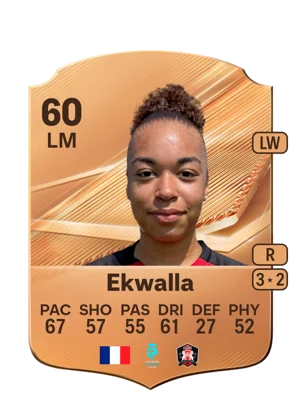 Ekwalla - 60 - Rare EA FC 27 card