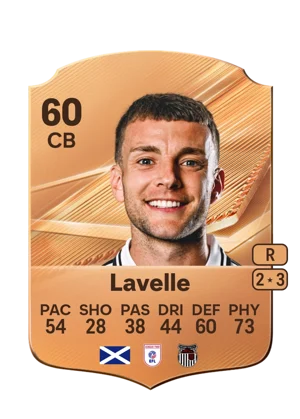 Lavelle - 60 - Rare EA FC 27 card