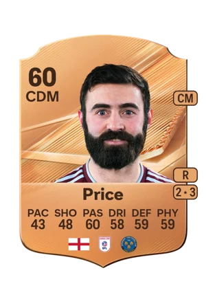 Price - 60 - Rare EA FC 27 card