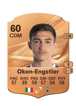 Okon-Engstler - 60 - Rare EA FC 27 card