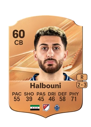 Halbouni - 60 - Rare EA FC 27 card