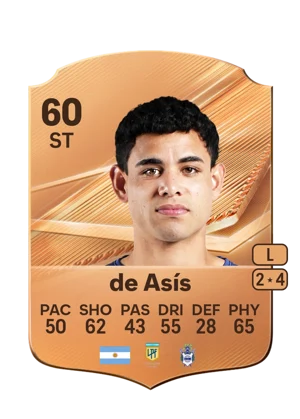 de Asís - 60 - Rare EA FC 27 card