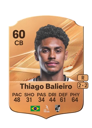 Thiago Balieiro - 60 - Rare EA FC 27 card