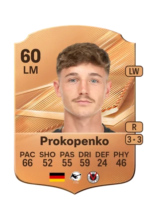 Prokopenko - 60 - Rare EA FC 27 card