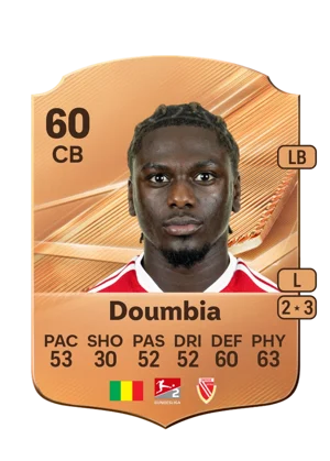Doumbia - 60 - Rare EA FC 27 card