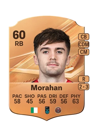 Morahan - 60 - Rare EA FC 27 card