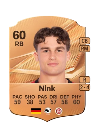 Nink - 60 - Rare EA FC 27 card