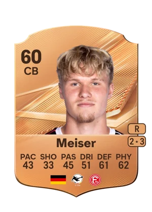 Meiser - 60 - Rare EA FC 27 card