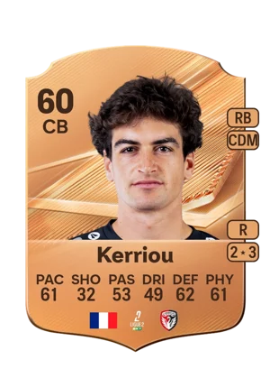 Kerriou - 60 - Rare EA FC 27 card