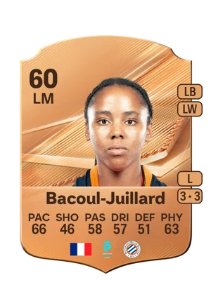 Bacoul-Juillard - 60 - Rare EA FC 27 card