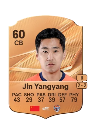 Jin Yangyang - 60 - Rare EA FC 27 card