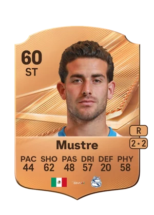 Mustre - 60 - Rare EA FC 27 card