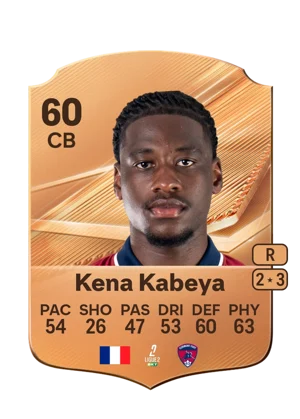 Kena Kabeya - 60 - Rare EA FC 27 card