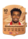 Ghebreyohannes - 60 - Rare