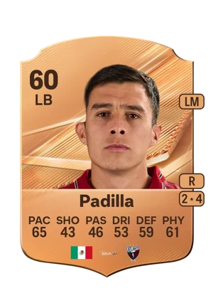 Padilla - 60 - Rare EA FC 27 card