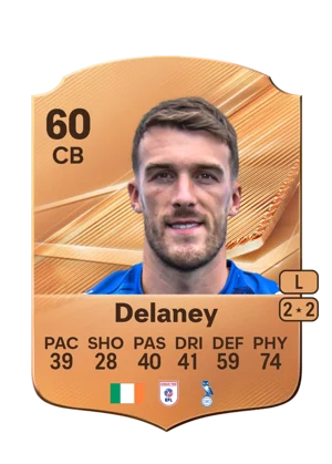 Delaney - 60 - Rare EA FC 27 card