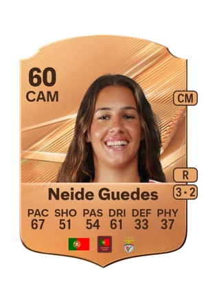 Neide Guedes - 60 - Rare EA FC 27 card