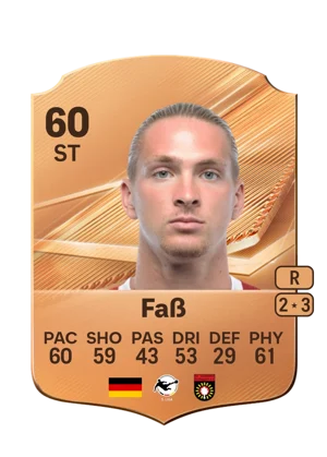 Faß - 60 - Rare EA FC 27 card