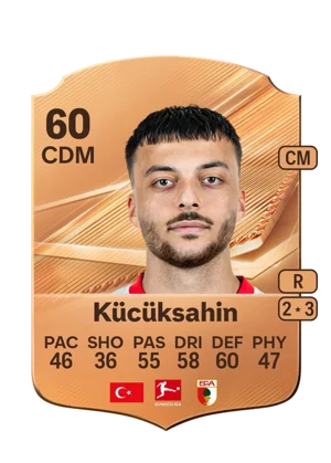 Kücüksahin - 60 - Rare EA FC 27 card