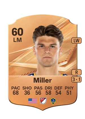 Miller - 60 - Rare EA FC 27 card