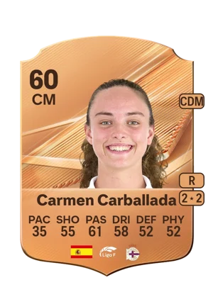 Carmen Carballada - 60 - Rare EA FC 27 card