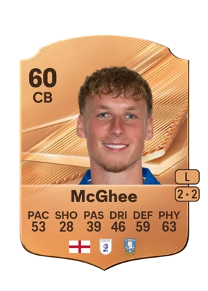 McGhee - 60 - Rare EA FC 27 card