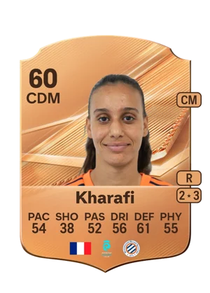 Kharafi - 60 - Rare EA FC 27 card